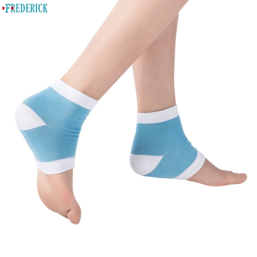 La cheville de de première soutient des coussinets protecteurs chaussettes à talon pour la peau sèche et craquelée