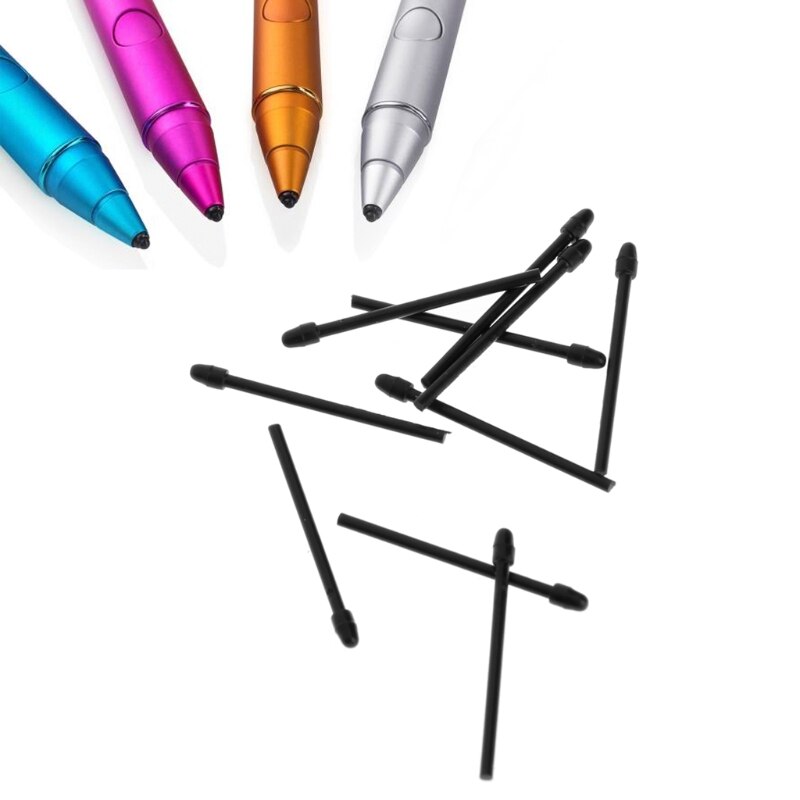 10 st grafisk ritplatta penna spetsar ersättningsstift för intuos 860/660 cintiq