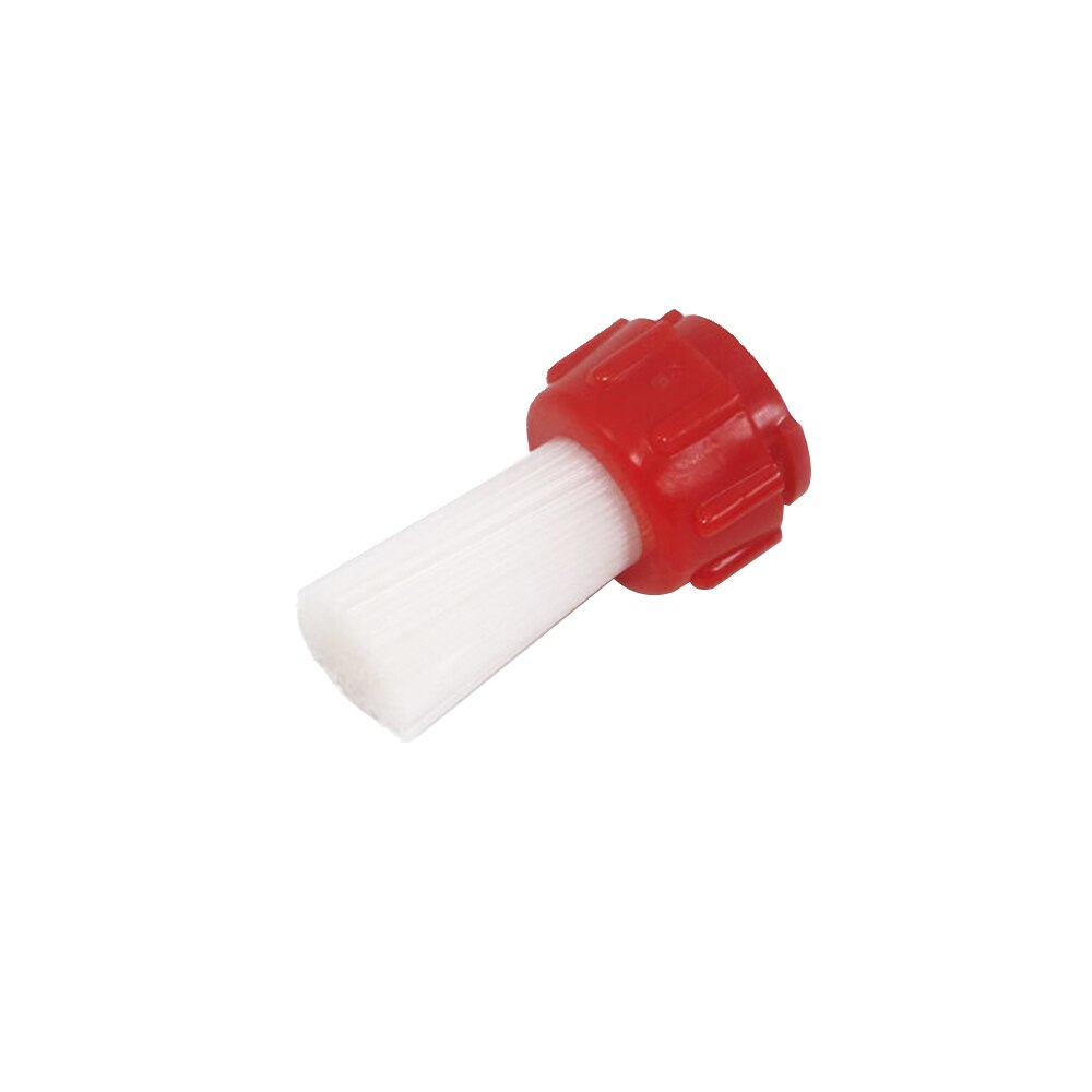 Kitchen Dust Brush Espresso Machine Coffee Cleaning Plastic Handle Keyboards Elbow Cleaner Tools Kitchen Supplies Accessories: Red brush head 04