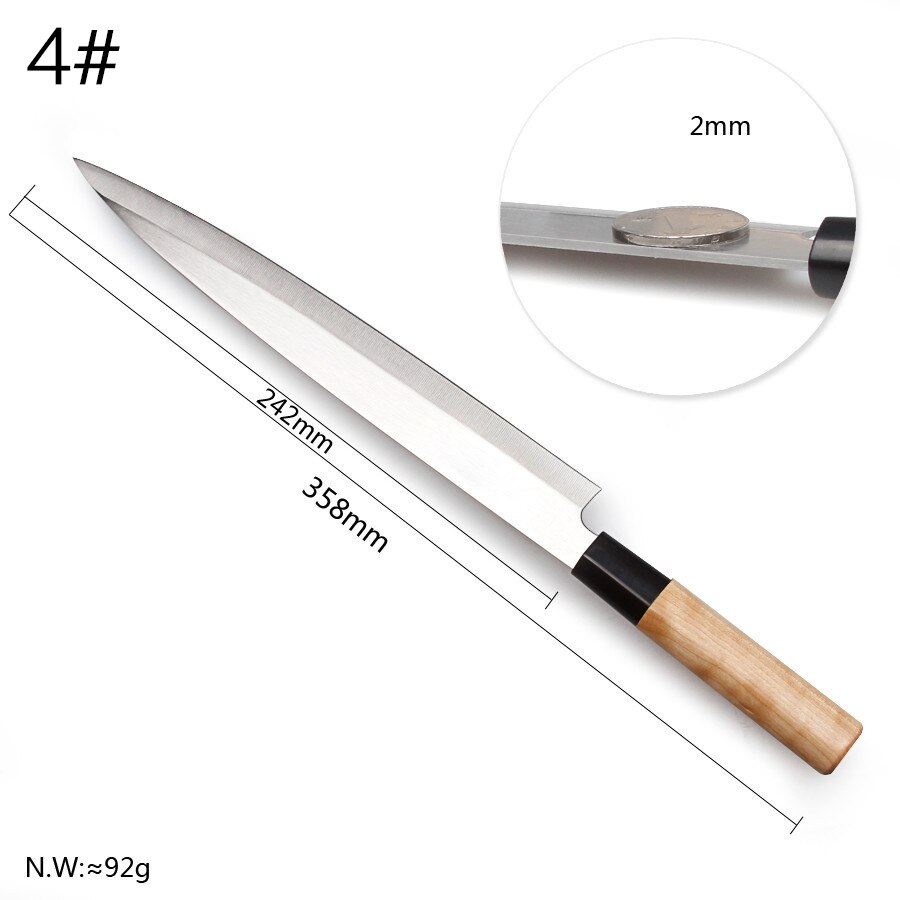 RSCHEF Japanese stainless steel sharp knives knives kitchen knives advertising: 4
