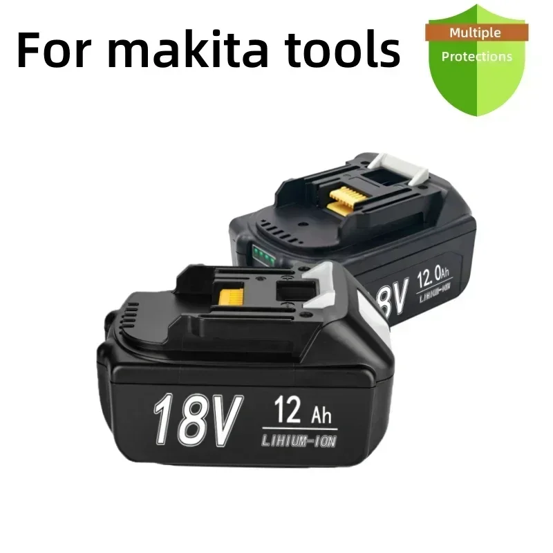 Bl1850 para makita 18v bateria recarregável 18650 célula de íon de lítio adequado para makita ferramenta elétrica bl1860 bl1830 lxt400