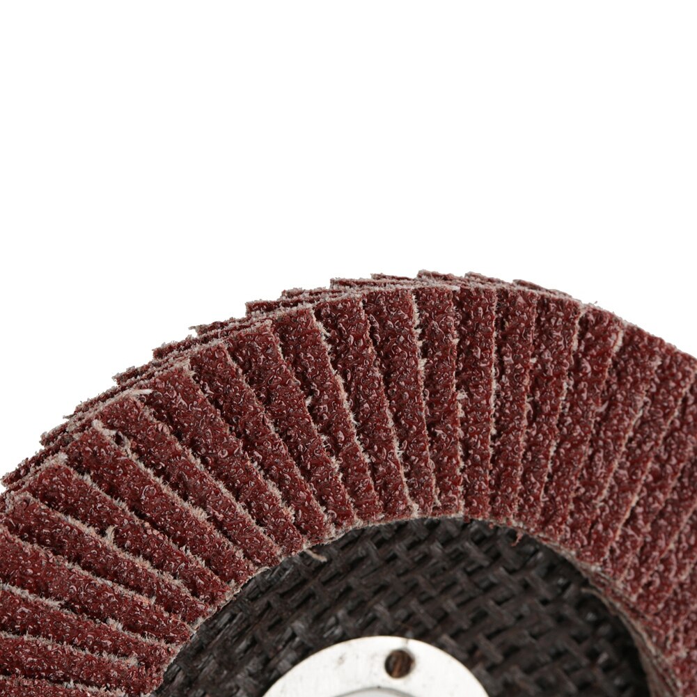 10 Pcs Grit 60 Grinding Sanding Disc Polishing Wheel Flap Disc 100*6*16 mm