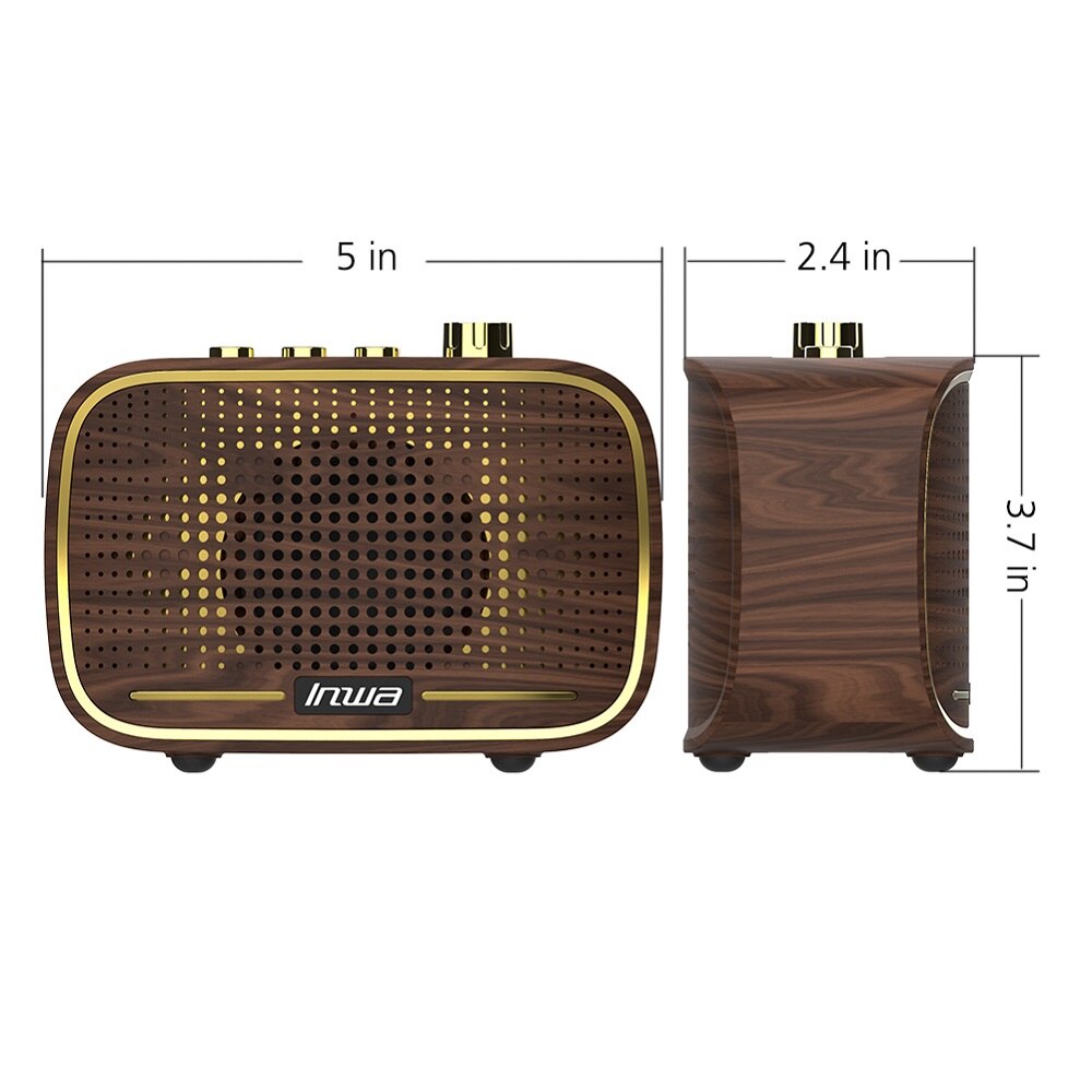 Retro Bluetooth Speaker Mini Wireless Novelty Portable Small Stereo Custom Jewelry