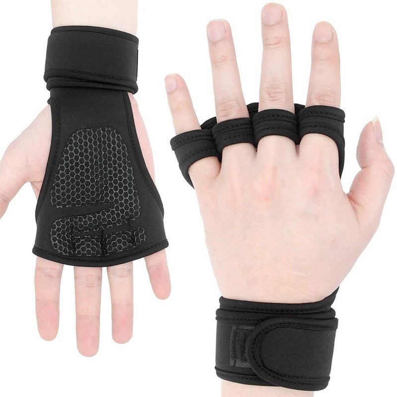 1 Paar Gewichtheffen Hand Grips Gymnastiek Handschoenen Grips Antislip Gym Fitness Handschoenen Workout Grip Gym Crossfit Trainining