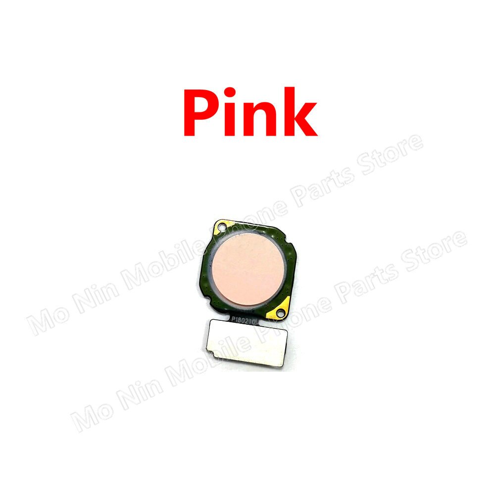 berühren Ich würde Fingerabdruck Sensor Scanner Stecker Startseite Zurück Geschmack Schlüssel biegen Kabel Für Huawei Nova 3i: Rosa Taste