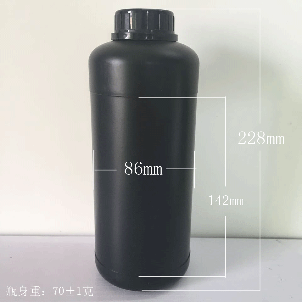 1000ml Darkroom Chemical Potion Storage Plastic Bottles Film Develop Process 1L HDPE Storage Bottle