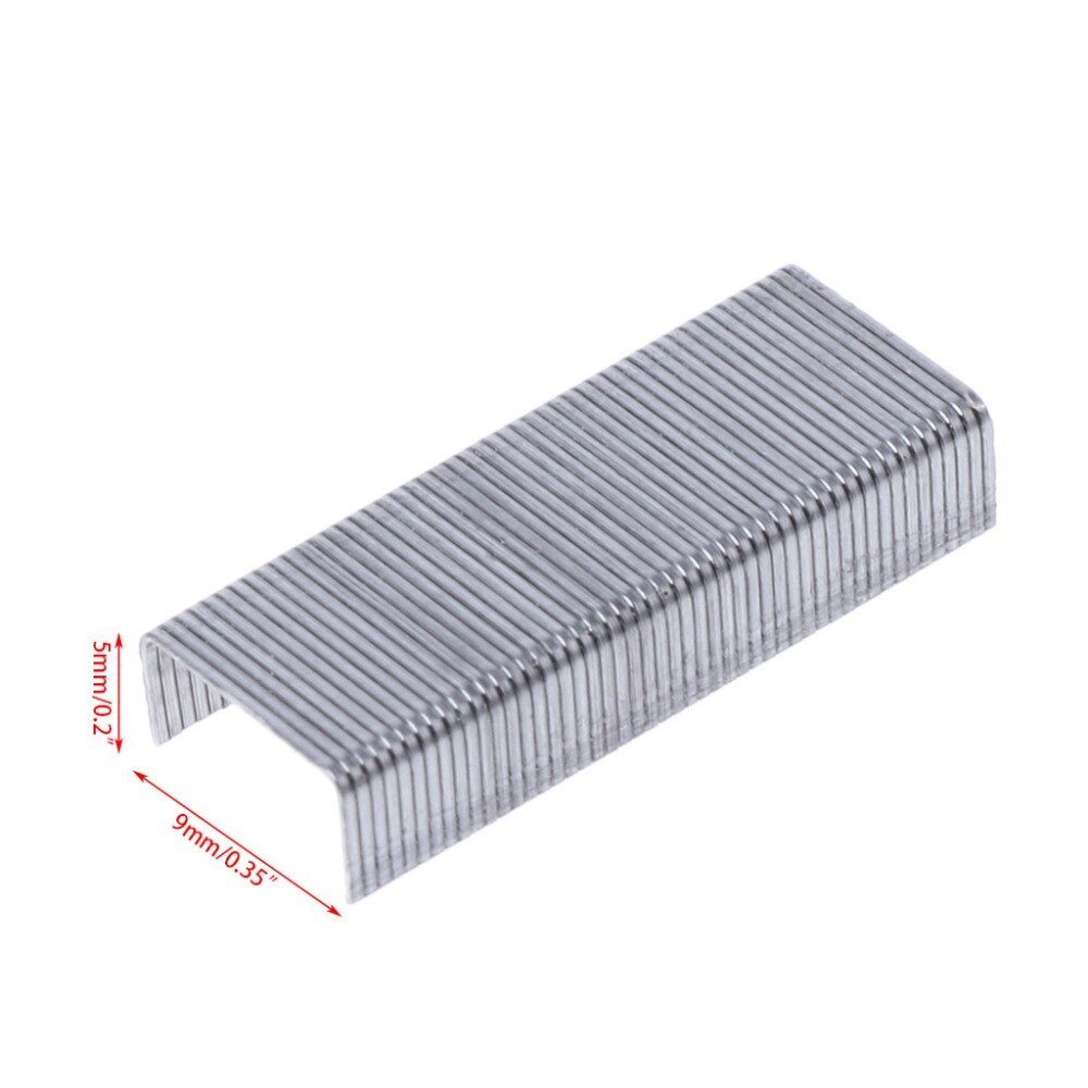 1000 Stks/doos Metalen Nietjes No.10 Binding Kantoor Schoolbenodigdheden Briefpapier Gereedschap