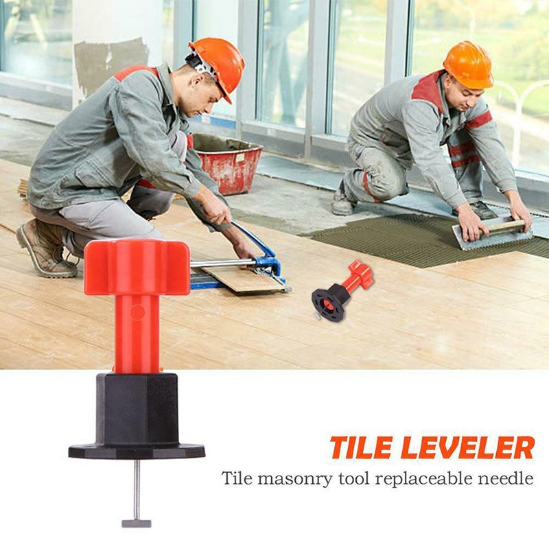 75 Pcs Reusable Anti-Lippage Tile Leveling System Locator Tool Ceramic Floor Wall DTT88