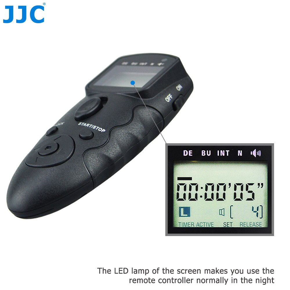 Jjc multiple remote interface och ir-mottagare dslr kamera timer ir infraröd fjärrkontroll för samsung galaxy nx /nx2000/nx500/ ek -gn120