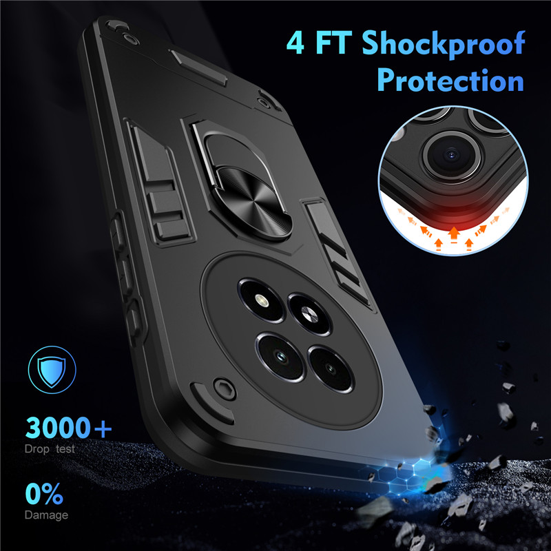 Rüstung Magnetische Ring Ständer Funda für Reame 13 Pro 5G Pro + Plus Fall Kamera Objektiv Schutz Abdeckung für realme 13 Capa