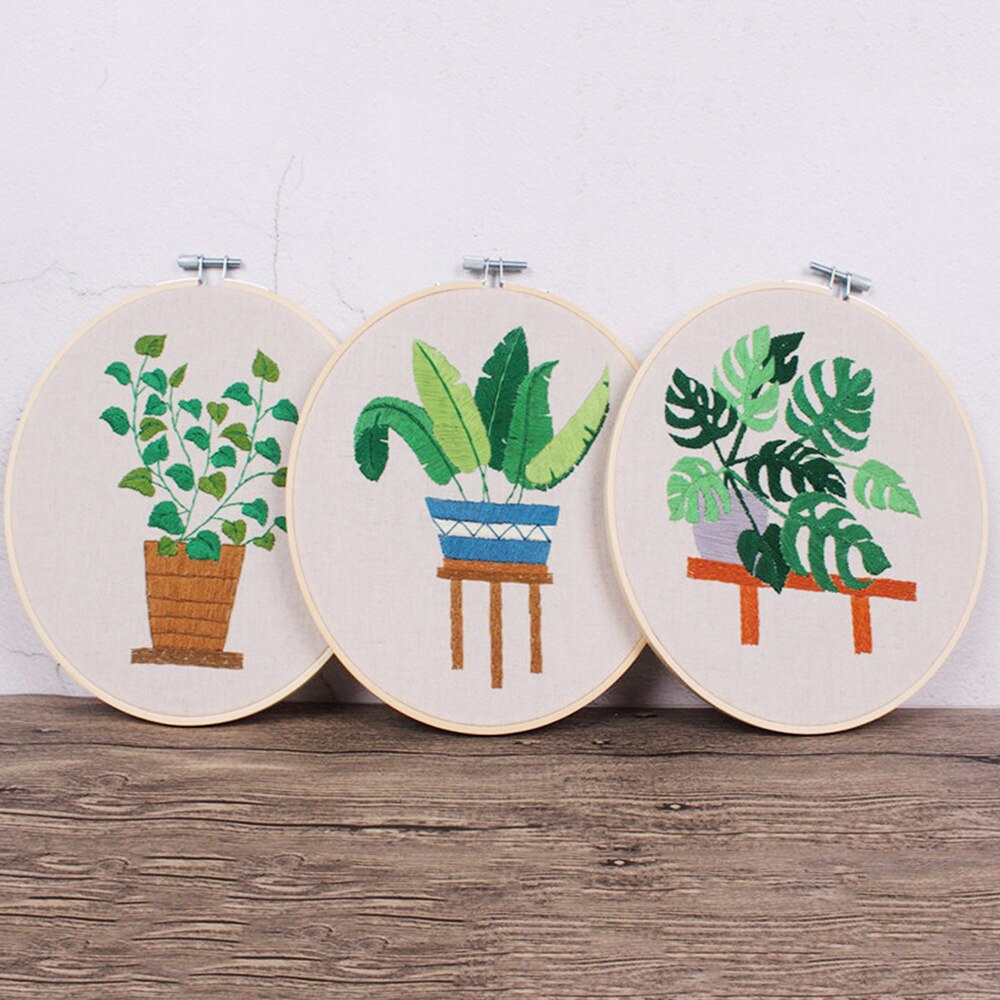 Circle Embroidery Kits, Embroidery Set, Needlework Embroidery, Cross Stitch Kits, Embroidery for Beginner, DIY Art Sewing Craft