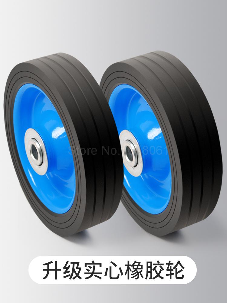 Folding luggage car heavy king hand cart transportation shopping trailer portable pull cargo trolley small pull cart