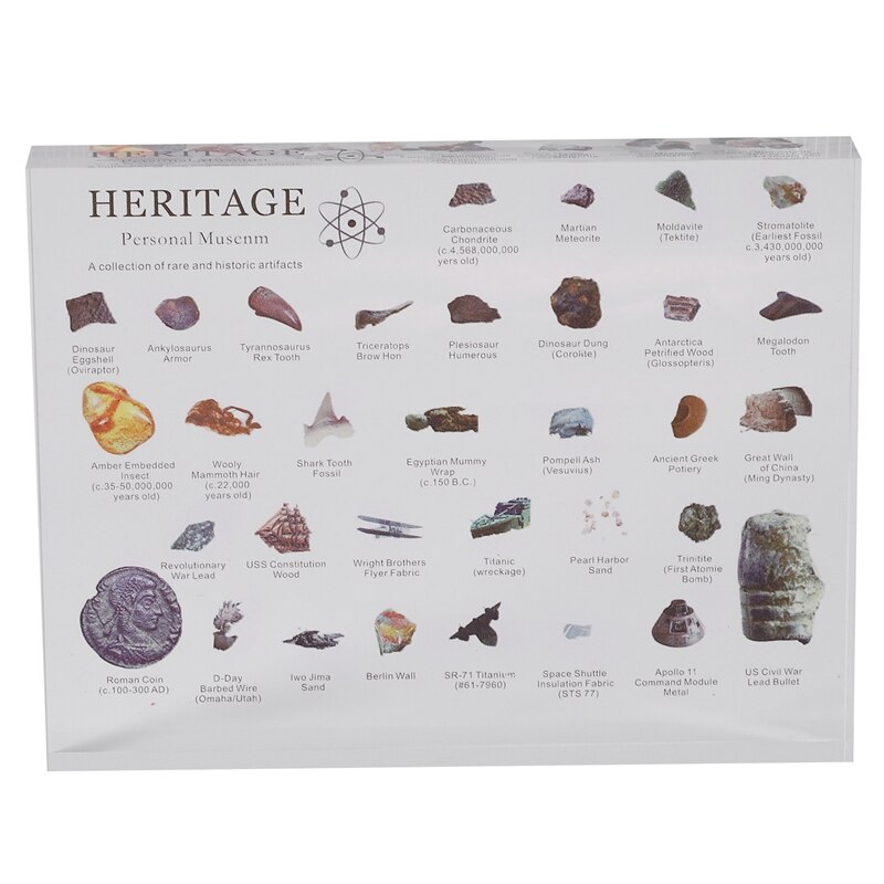 Acrylic Periodic Table Display for Kids Teaching School Day Birthday Chemical Elements Display Home Decor