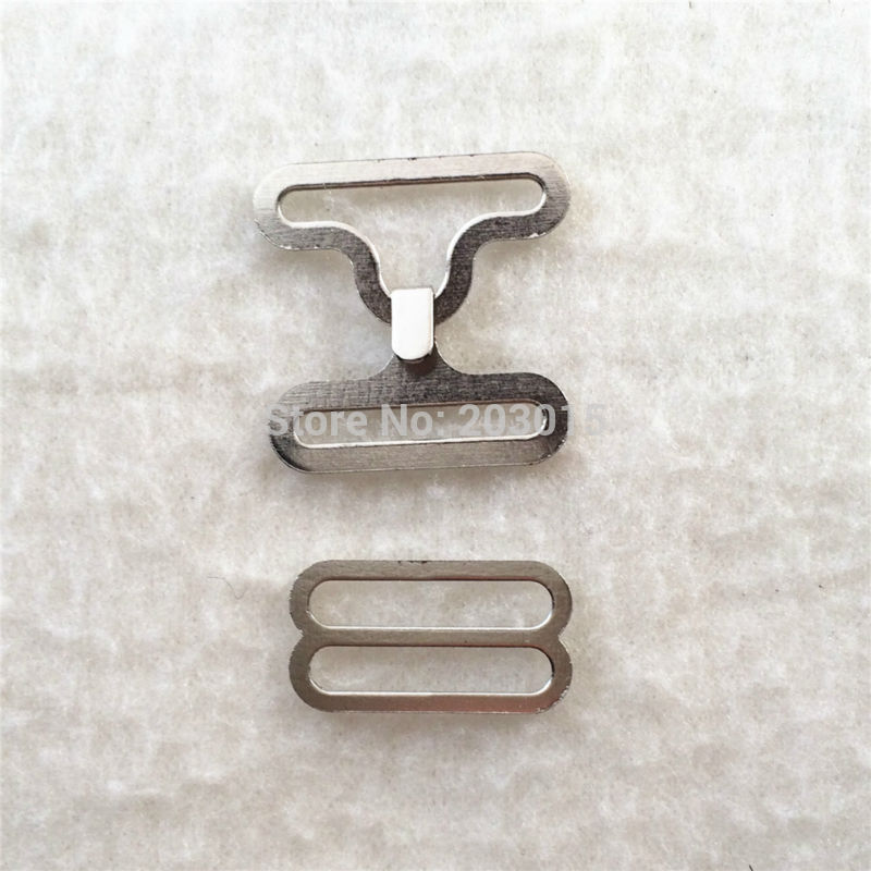 Chenkai 50 sets/lot verstelbare strik haak gesp strik clip 19mm hardware stropdas haak das clips sluitingen