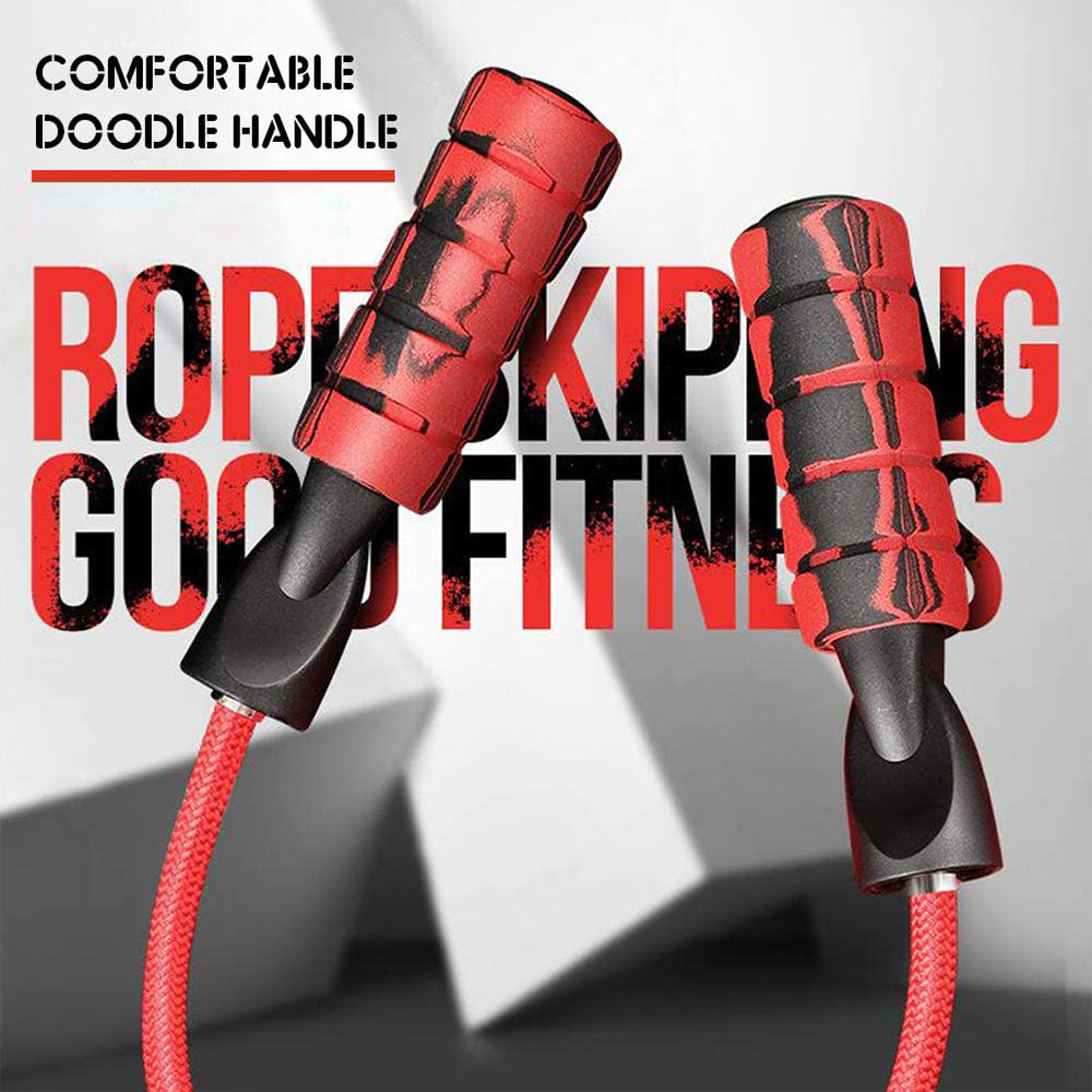 Springtouw Verstelbare Lengte Wirwar Gesegmenteerde Soft Kralen Springtouw, Fitness Springtouw Voor Kinderen Man Vrouwen