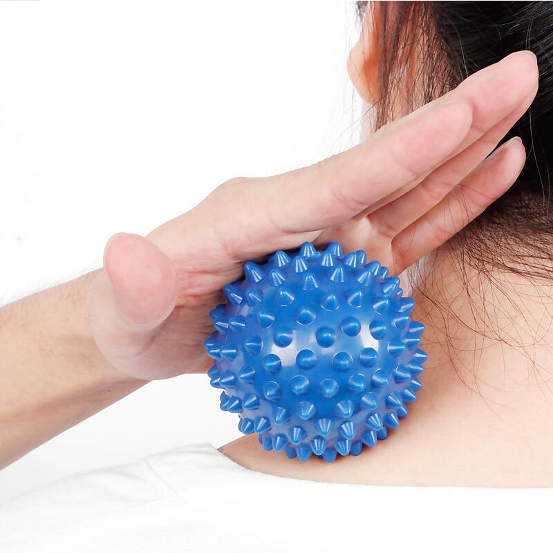 2pcs Peanut Massage Ball Relax Muscle Fitness Exercise Ball Spiky Trigger Point Relief Muscle Leg Pain Stress Pilates Handballs