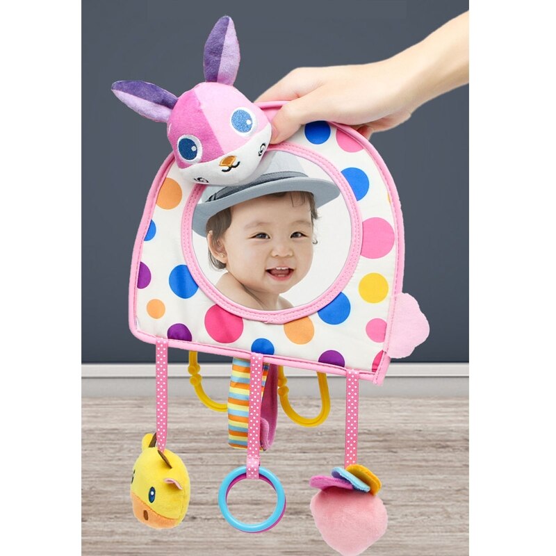 Adjustable Car View Back Seat Mirror Safety Seat Headrest Rearview Mirror Baby Facing Rear Ward Infant Car Safety Kids Monitor