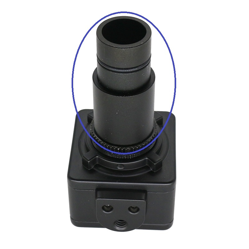 Objectif adaptateur c-mount 0.3X pour CCD CMOS caméra industrielle, oculaire numérique connecté avec objectif relais de réduction de Microscope