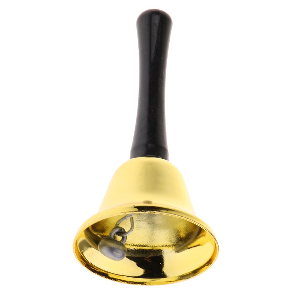 Iron Hand Bell Tea Bell for Church School Dinner Reception Service
