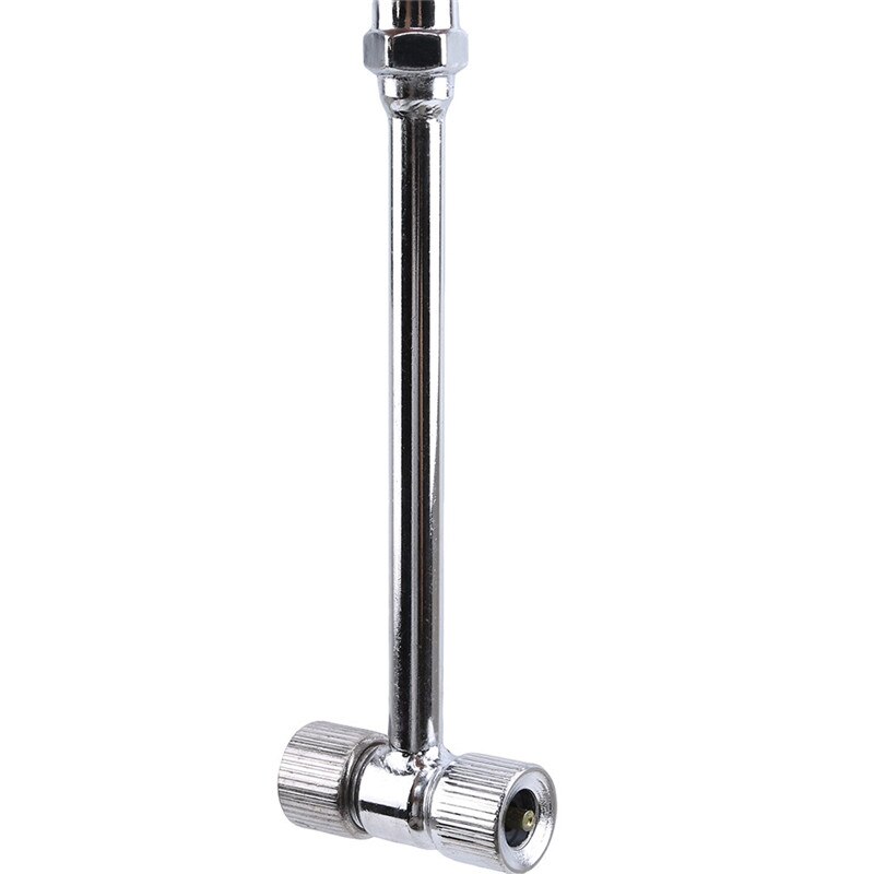 2 in 1 buse de voiture valve tuyau d'air aiguilles de gonflage pompe gonfleur connecteur pour voiture gonflable électro mobile moto pneu