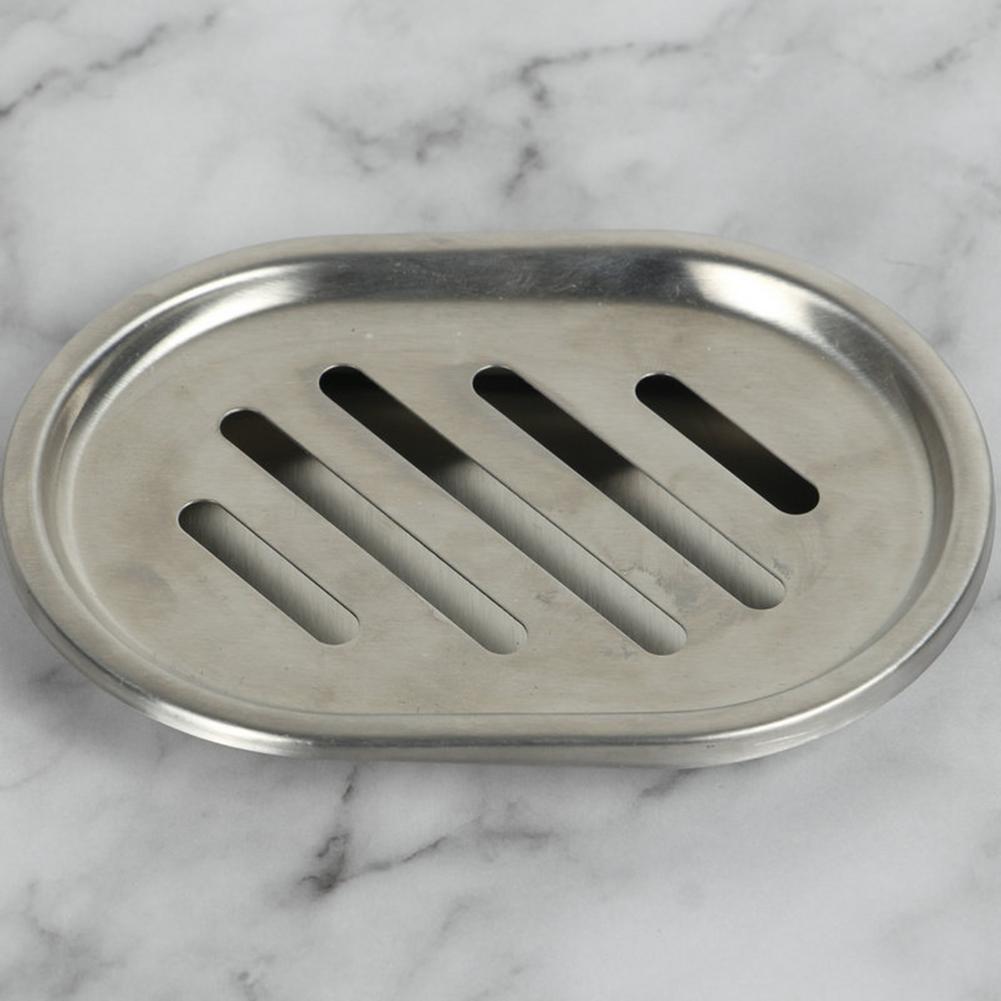 Rvs Zeepbakje Metalen Zeephouder Voor Aanrecht Bad S Stevig En Kan Houden Uw Zeep Of Spons voor Een Lange Tijd