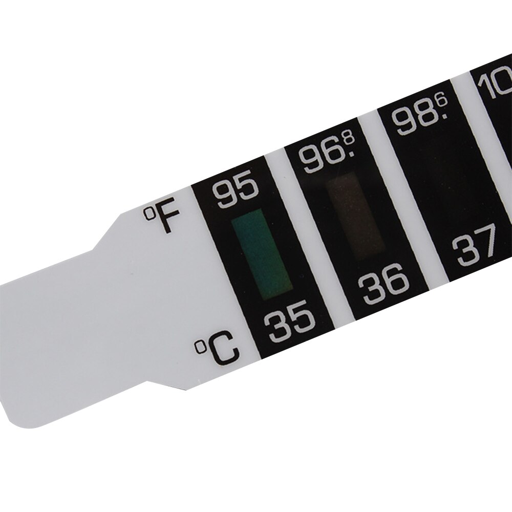 5/10PCS Baby Temperature Stickers Strip Sticky Forehead Head Strip LCD Thermometer The Color Of Liquid Changing Sticker Tools
