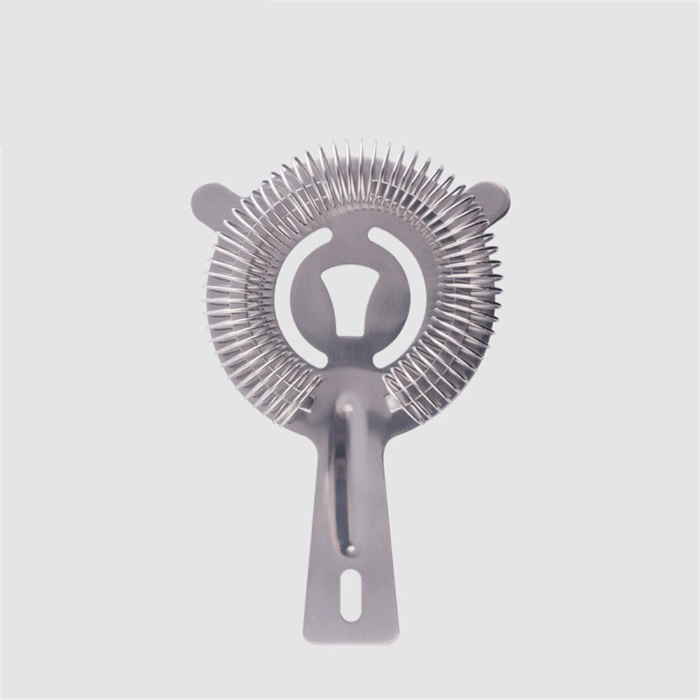 Wine Kit Stainless Steel Boston Cocktail Shaker Bar Wine Mixer Set Bartender Whisky Hand Shaker Tool Kit Bar Accessories: Strainer