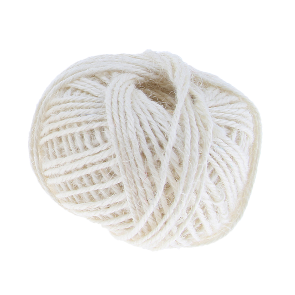 Beebeecraft Spago Di Juta Naturale – Rotolo Da 100m X 2mm, Corda Marrone Per Fai Da Te, Decorazioni Matrimonio, Giardinaggio