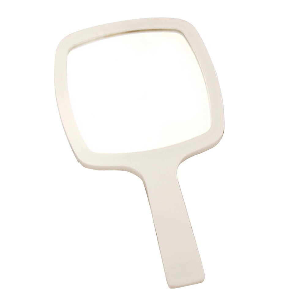 Espejo de mano acrílico 4,6*4,5 espejo de maquillaje redondo espejo de mano para las señoras tocador de belleza