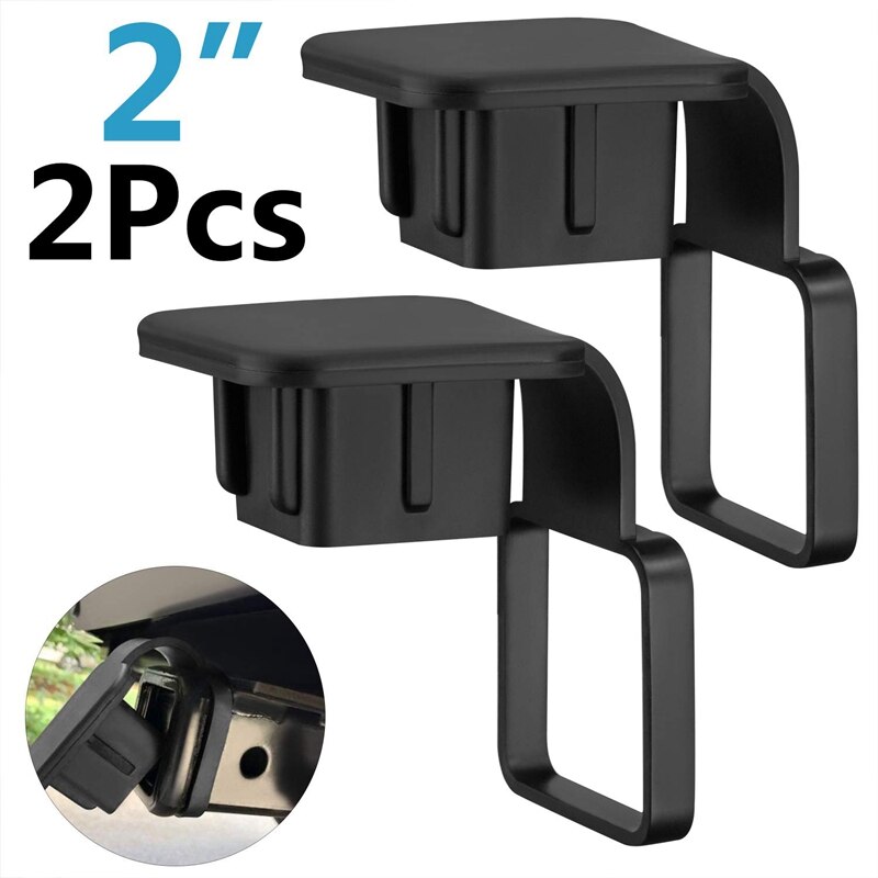 2 inch auto aanhangwagen koppeling buis afdekking, rubberen aanhangwagen ontvanger plug dop voor toyota mercedes mopar  f150 ford gmc vrachtwagen chevy j