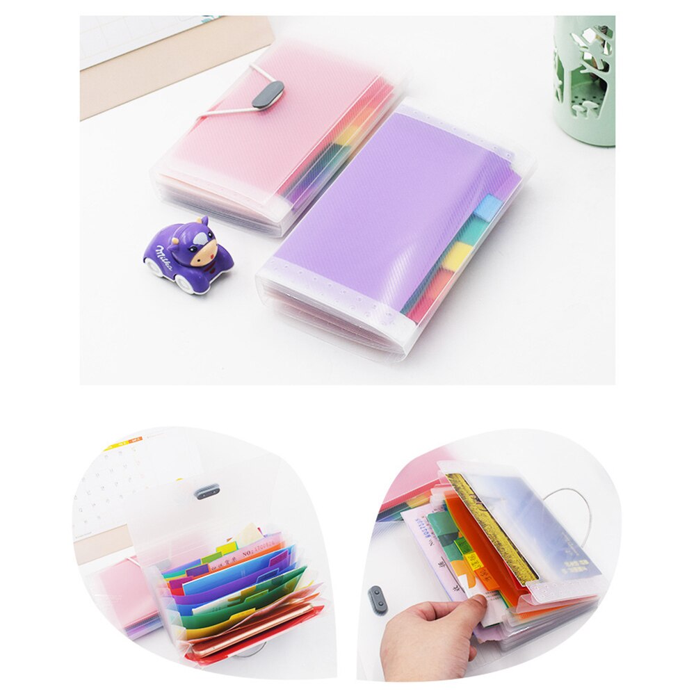 Invoice Stationery Student Folder Multi Layer Business Office Document Storage Receipt Wallet Tickets Expandable File Organizer