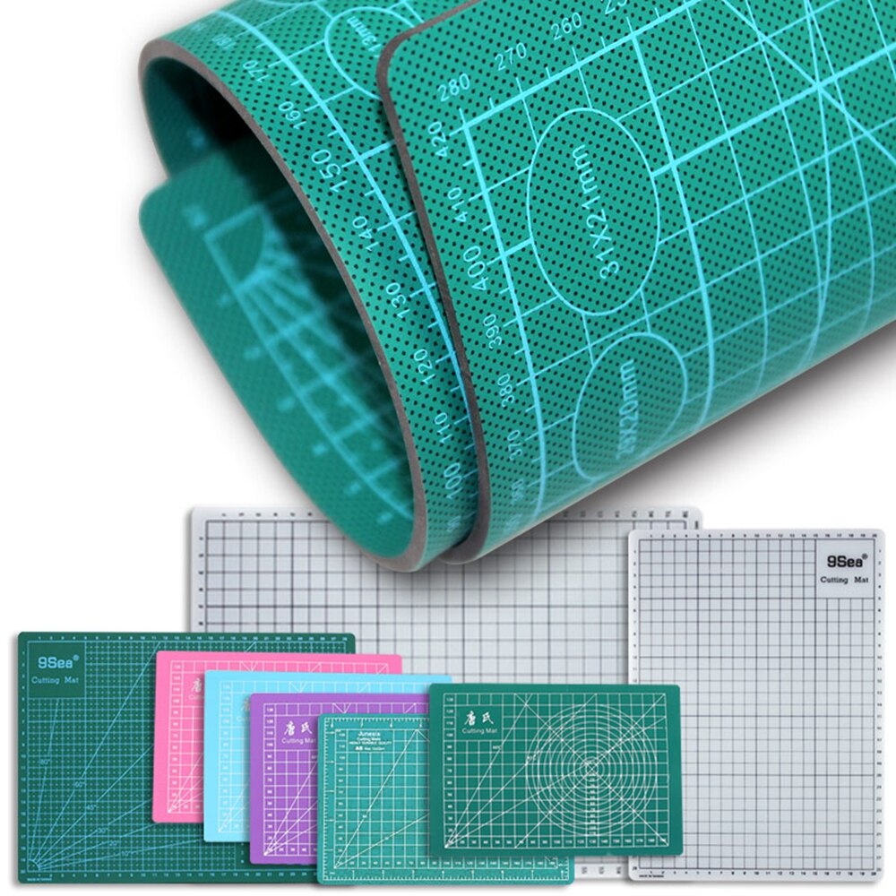 A5 Leder Handwerk Schneiden matt Bord Gravur Weichen Pad Hand Schreiben Planke 3mm Dicke Zoll Größe Schneiden matt schlagen näHenne