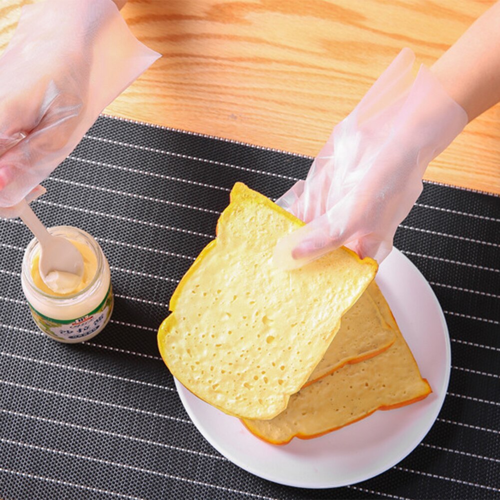 Wegwerphandschoenen antislip handschoenen voor de horeca transparante schoonmaakhandschoenen beschermende accessoires