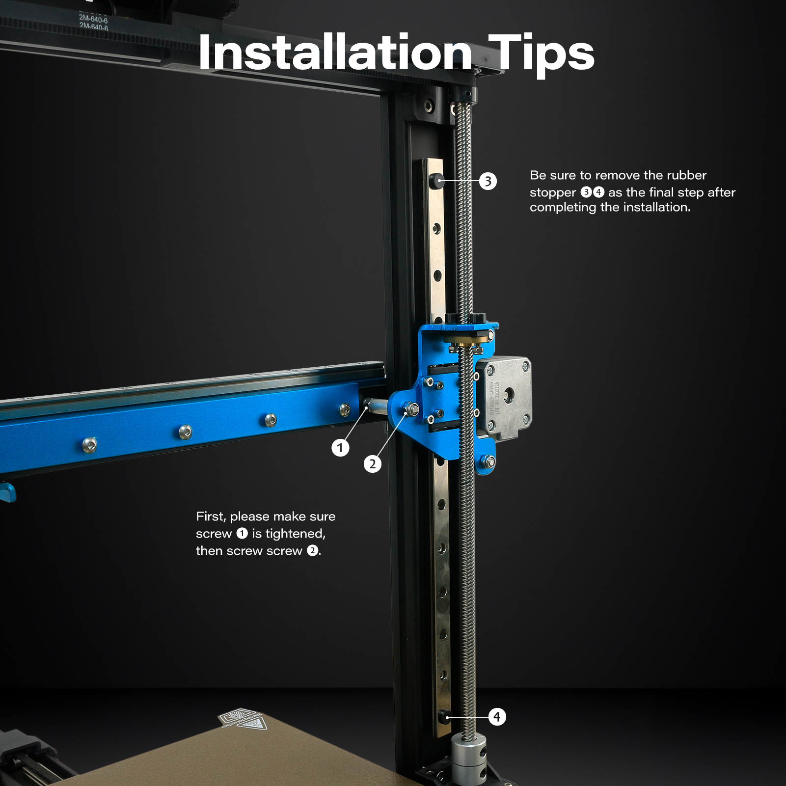 Hochpräzises Aktualisierung-Linearschienen-Bausatz Ender-3 S1 Profi Z-Achse X-Achse Linearführungskit für Ender-3 S1/Ender-3 S1 Profi 3D-Drucker