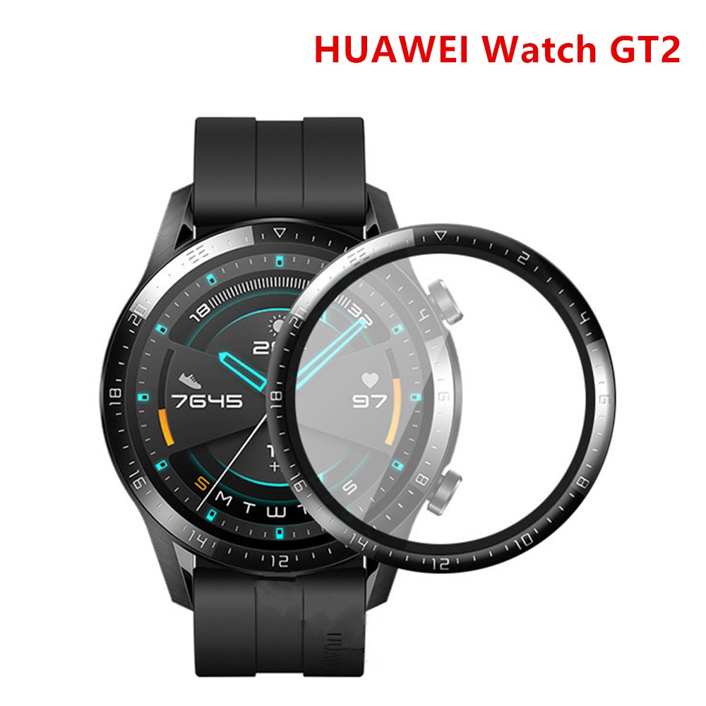 Tempered Glass for HUAWEI watch GT 2 band Screen Protector 42/46 mm Polymer Materials Full Protective Film HUAWEI watch GT2 46mm