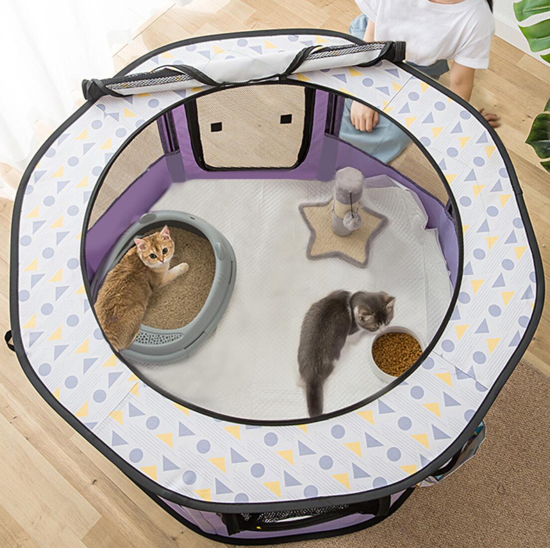 Katze Schwangerschaft Zimmer Falten Geschlossenen Zelt für Katzen und Hunde Universal- Zucht Kasten
