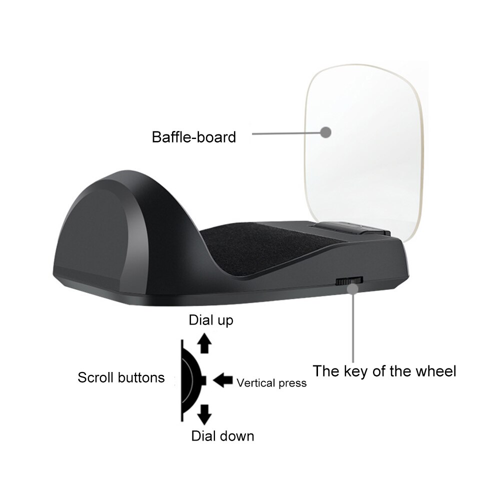 HUD Car OBD2 Head Up Display Speed RPM Water Temperature Car Electronics hud obd2 display Overspeed Head-Up Display