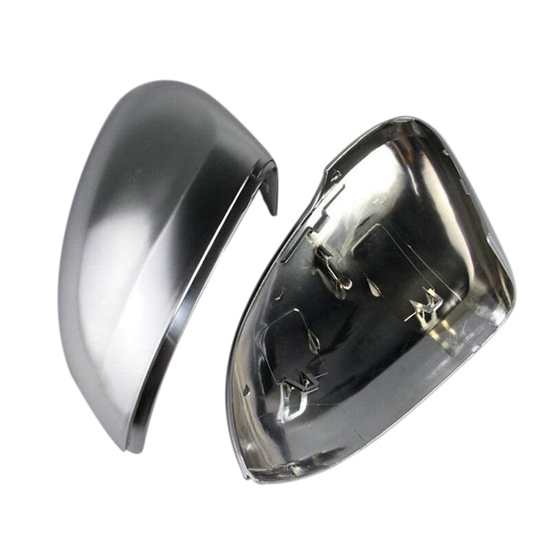 Matte Silver Car Rearview Mirror Covers Side Wing Mirror Caps for V-W Passat B8