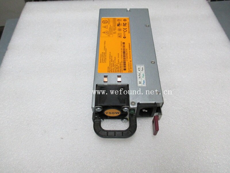 MLLSE 750W Power Supply Unit for HSTNS-PL18 - 506821-001, 506822-201, 511778-001 - Used Server PSU