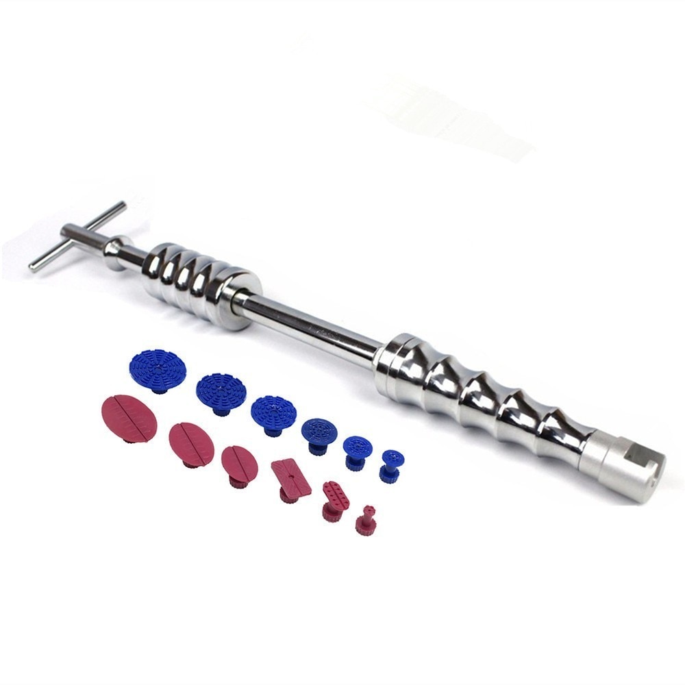 PDR Tools paintless Dent Repair Dent Puller Kit Dent removal Slide Hammer glue sticks Reverse Hammer Glue Tabs for Hail Damage