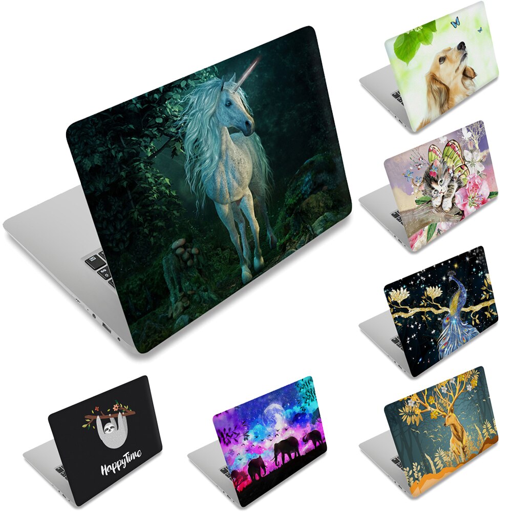 Laptop Cover Sticker Notebook Skin Laptop Skin Animal Pattern Notebook Stickers For Macbook Lenovo HP Asus Acer DELL