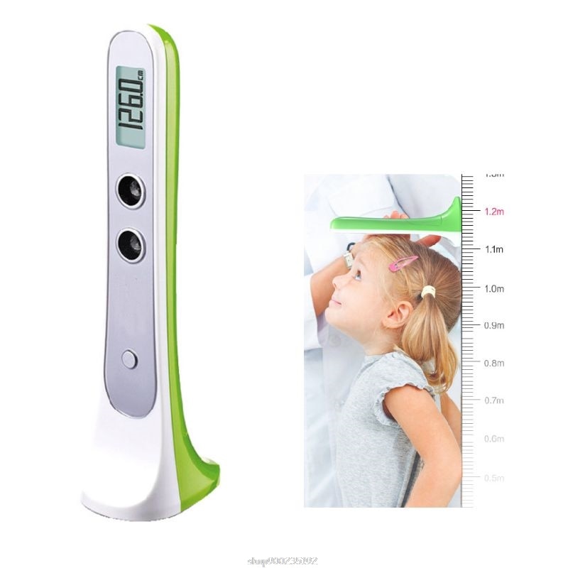 Digital ultralydsmåling lineal håndholdt præcisions højdemåler barn voksen højde hurtigt måleenhed  s23 20