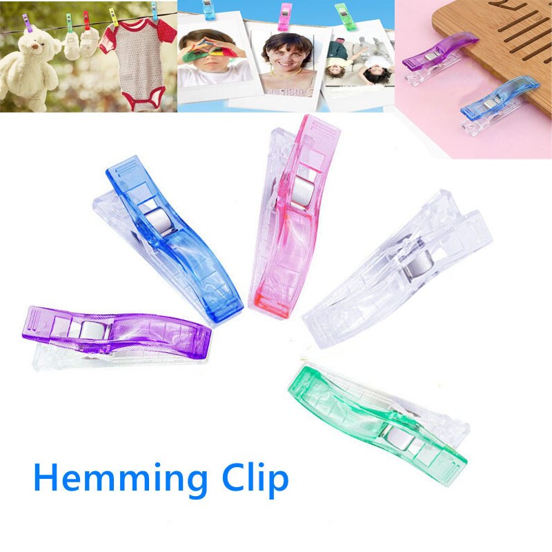 38pcs edging clip patchwork fixed edging clip clothes clip sewing clip knitting tools home office supplies