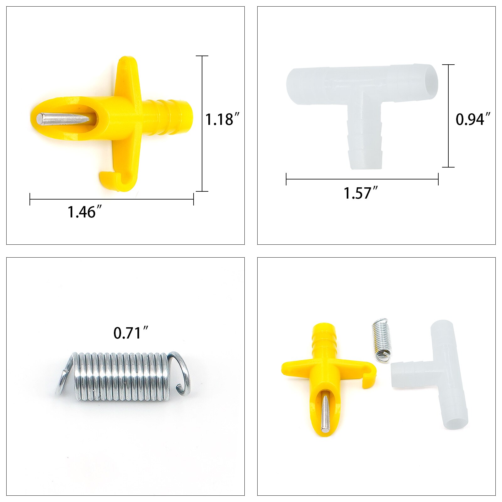 10/15Pcs/20Pcs Rabbit Automatic Nipple Water Feeder for Rodents Waterer Rabbit Nipple Drinking Tools Drinkers for Rabbits