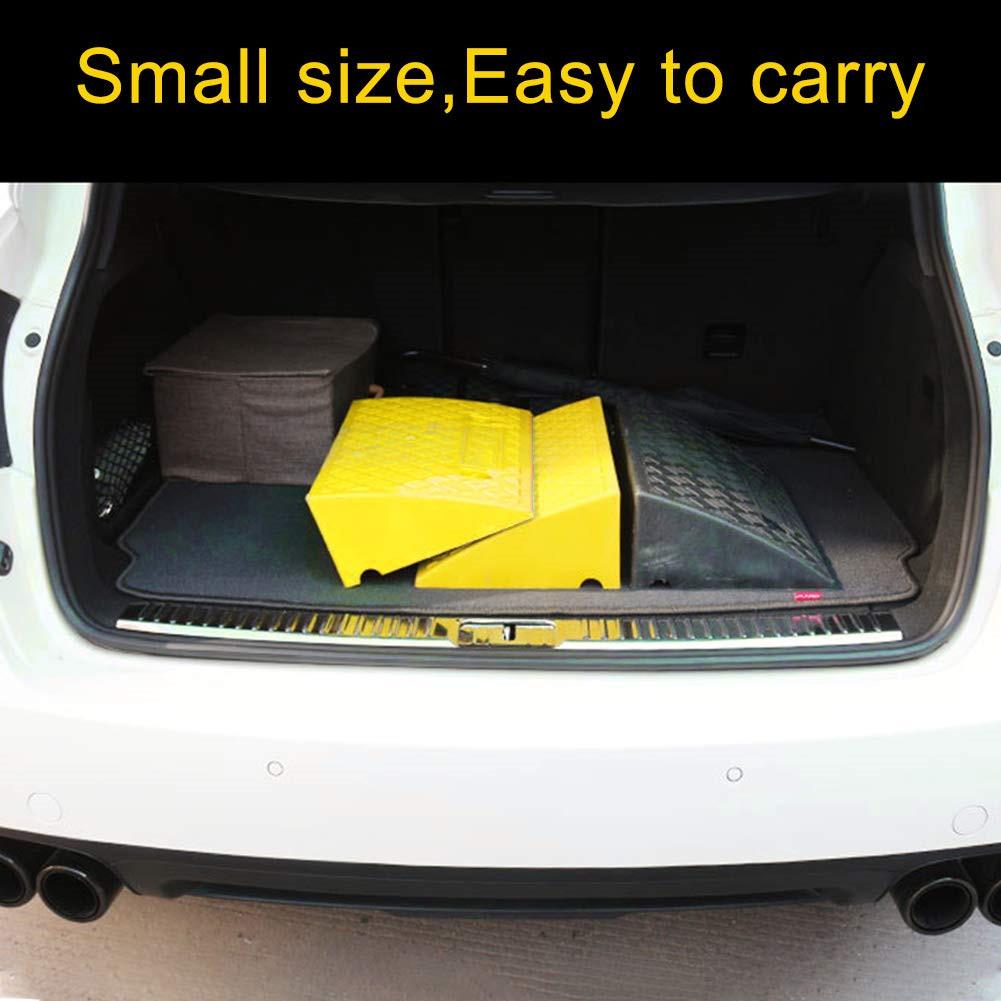 1PCS Portable Lightweight Curb Ramps Heavy Duty Plastic Threshold Ramp Kit Set-for Driveway, Loading Dock, Sidewalk, Car, Truck
