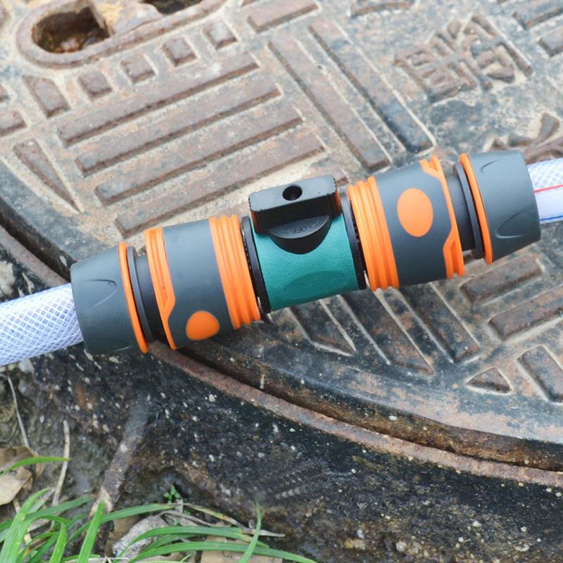 Séparateur de tuyau pour Extension de tuyau d'arrosage, raccords de séparation, marche/arrêt rapide, séparateur de robinet de tuyau d'arrosage pour l'agriculture