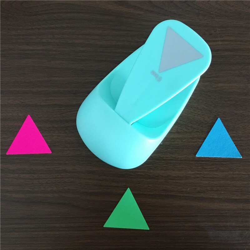 Poinçons de bricolage à géométrie, bateau gratuit de 43MM en forme de Triangle économise le papier électrique/eva poinçon d'artisanat