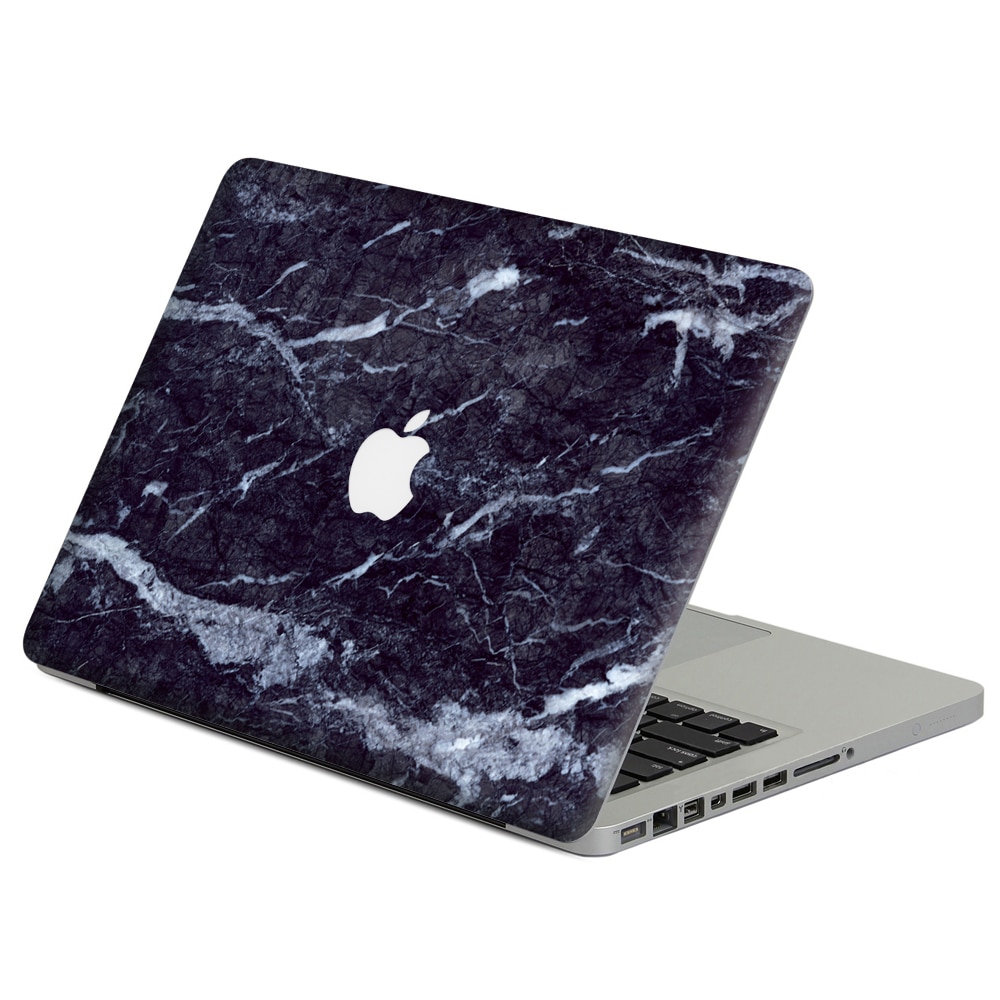 Pegatina de mármol oscuro roto para portátil, pegatina de piel para MacBook Air Pro Retina 11 "13" 15 ", funda de MacBook de vinilo, funda de cuerpo completo para Notebook