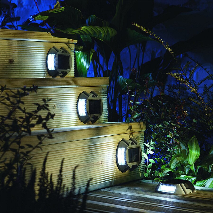 Thrisdar – lampe solaire LED étanche pour pont de bateau, éclairage d&#39;extérieur, idéal pour une allée, des escaliers