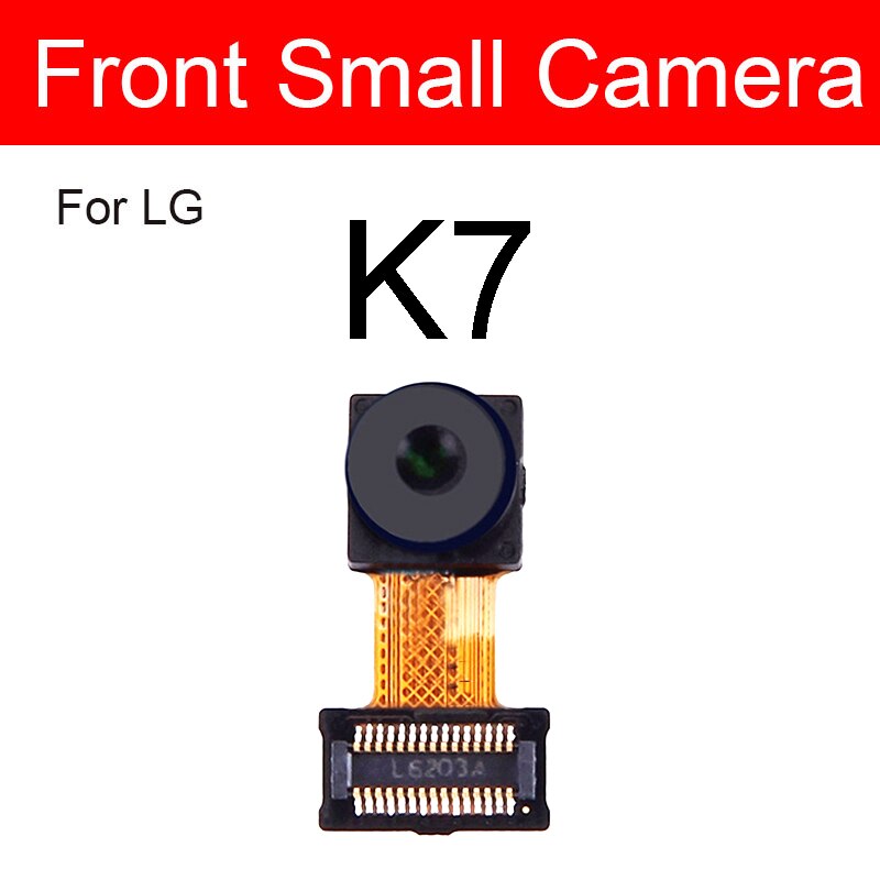 Voorkant & Achter Back Camera Module Voor Lg K7 K8 K10 K8 M200N US215 K10 M250 Kleine + Belangrijkste Grote Camera Reparatie Onderdelen: K7 Front